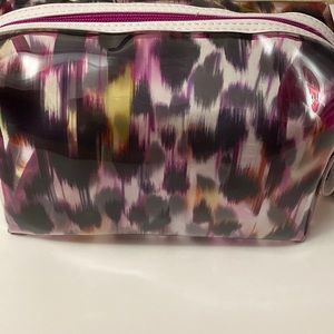 Ulta see through makeup bag.